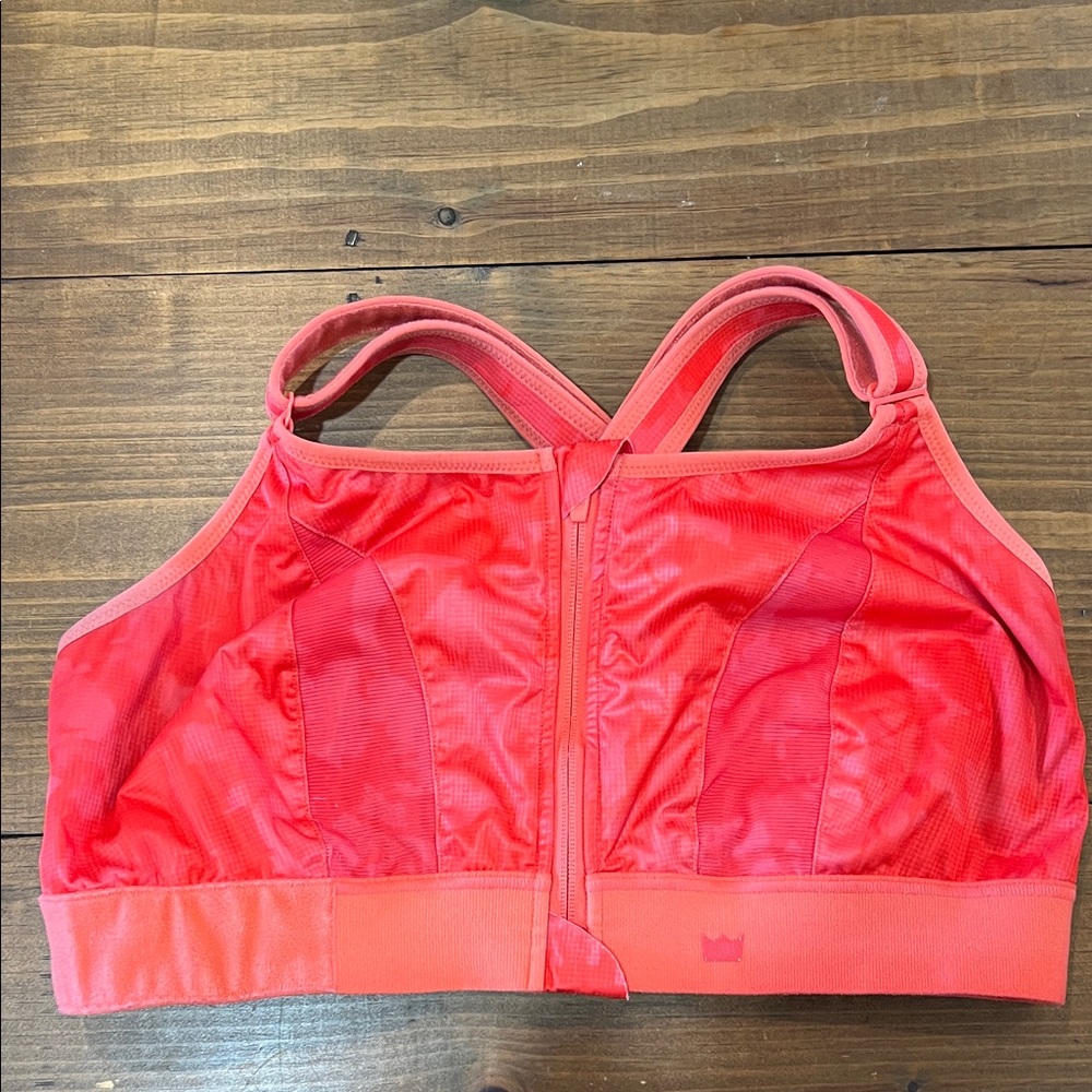 SHEFIT Vibrant Red sports bra